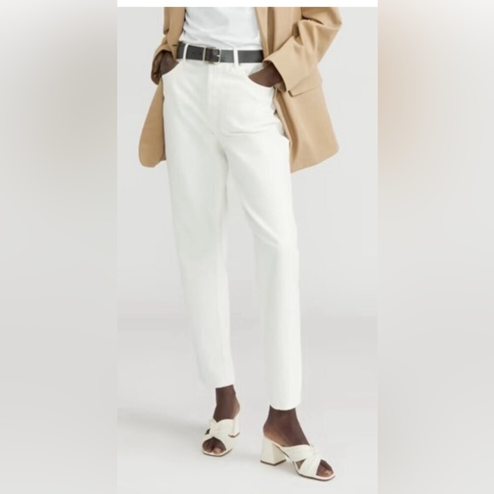 Everlane Cheeky crop - white